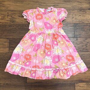 Hollis Baker Purple Floral Dress Size 6